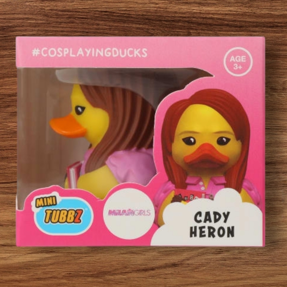 NIB Tubbz Mean Girls- Cady Heron  Rubber Duck